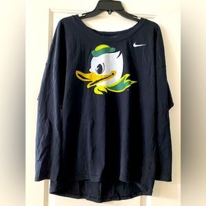 Women’s long sleeve by Nike Oregon Duck shirt